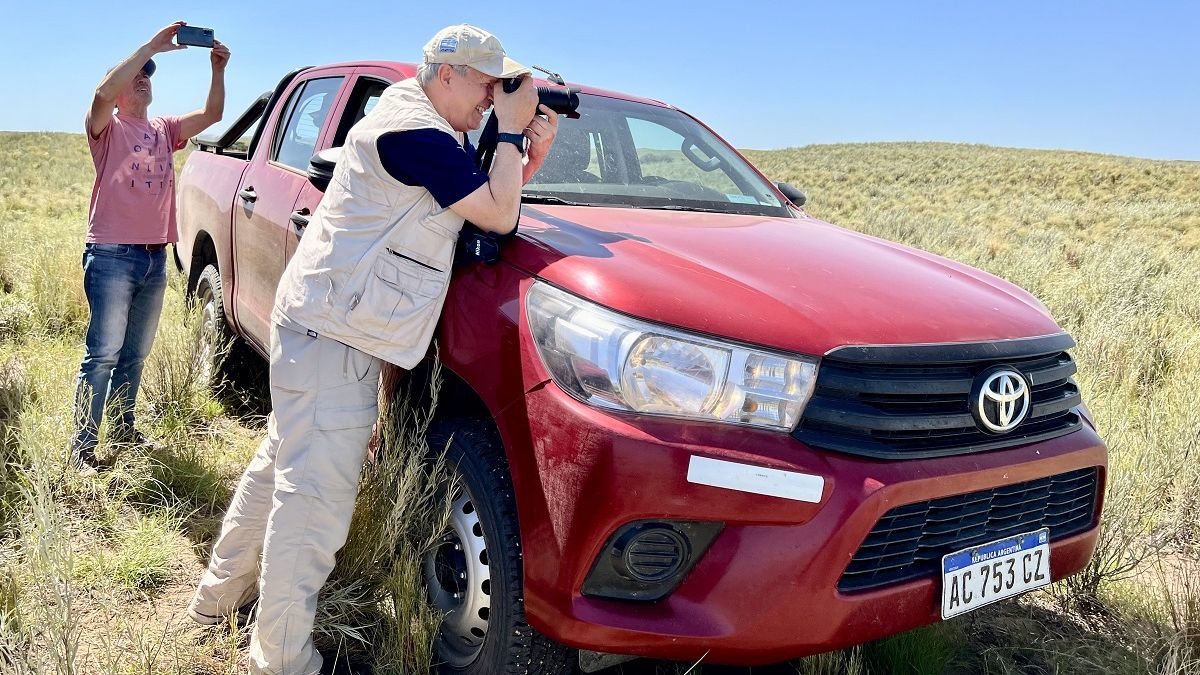 Getaway by car to the heart of the Pampas steppe