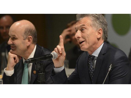 Otros tiempos. Federico Sturzenegger junto a Mauricio Macri.