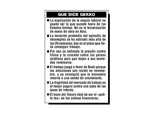 La economía de Estados Unidos crece, pero no genera nuevos empleos
