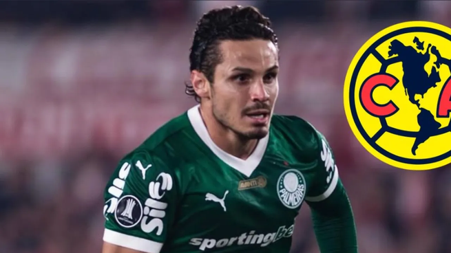 Surgieron trabas para la llegada de la figura de Palmeiras, Raphael Veiga, al América.