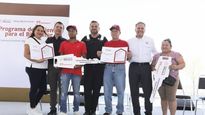 Nueva entrega de viviendas para el Bienestar en Nuevo León.