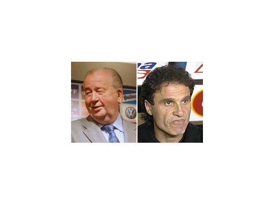 La relación entre Grondona y Ruggeri es tensa. Sin embargo, podrían juntarse para solucionar sus conflictos.