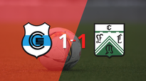 reparto de puntos en el empate a uno entre gimnasia (j) y ferro