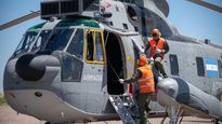 Uno de los dos helicópteros Sea King SH-3H adquiridos por la Armada Argentina.&nbsp;