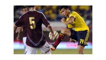 Teo Gutiérrez en acción.