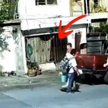 Captura del video que es viral en redes sociales. Captura del video que es viral en redes sociales.