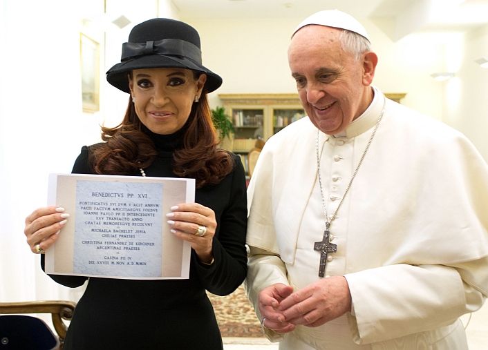 Cristina le solicitó a Francisco que interceda para lograr el diálogo por Malvinas (foto 7)