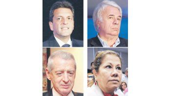 Sergio Massa, José Manuel de la Sota, Jorge Landau y Graciela Camaño