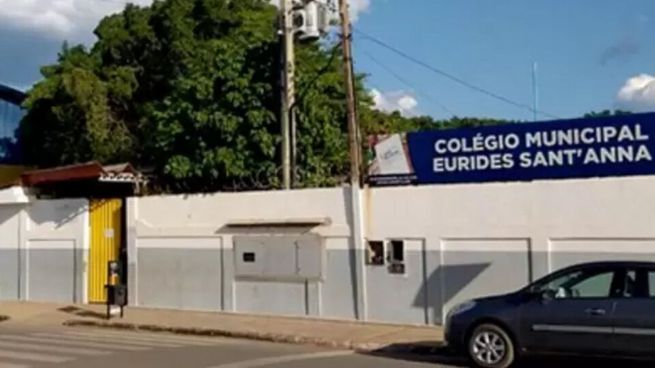 La Escuela Municipal Eurides Santanna, el escenario del ataque por parte del adolescente de 14 años.&nbsp;