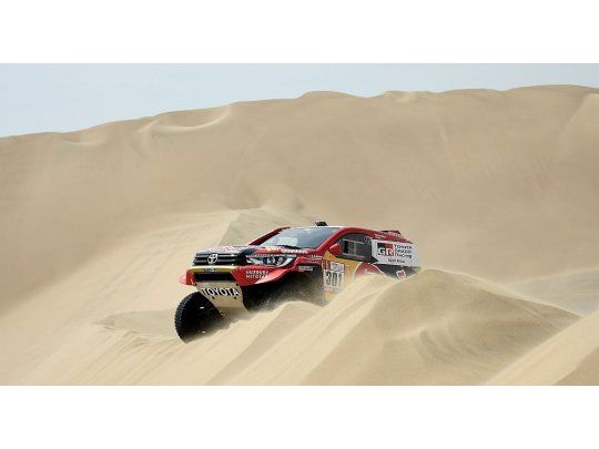 Al-Attiyah lideró la primera jornada entre las dunas del desierto peruano. ¿Podrá quedarse con su tercer Dakar?