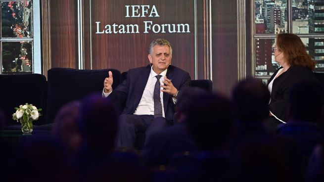 Horacio Marín, CEO de YPF, fue uno de los principales oradores del IEFA Latam Forum.&nbsp;