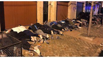 Los barras están detenidos en una comisaría de Lanús.