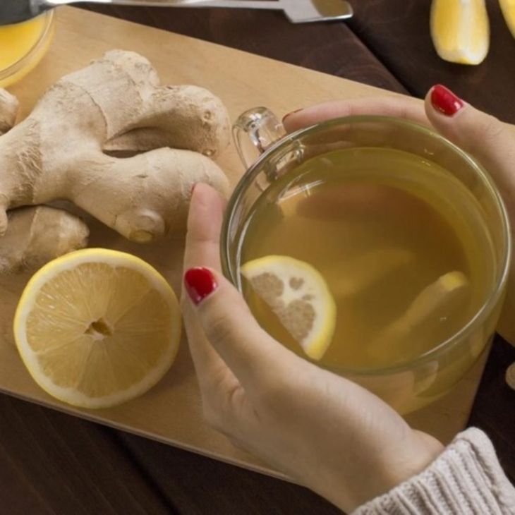At what time of the day it is recommended to have tea with ginger and lemon. At what time of the day it is recommended to have tea with ginger and lemon.