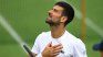 Javier Milei receives Novak Djokovic in Olivos.