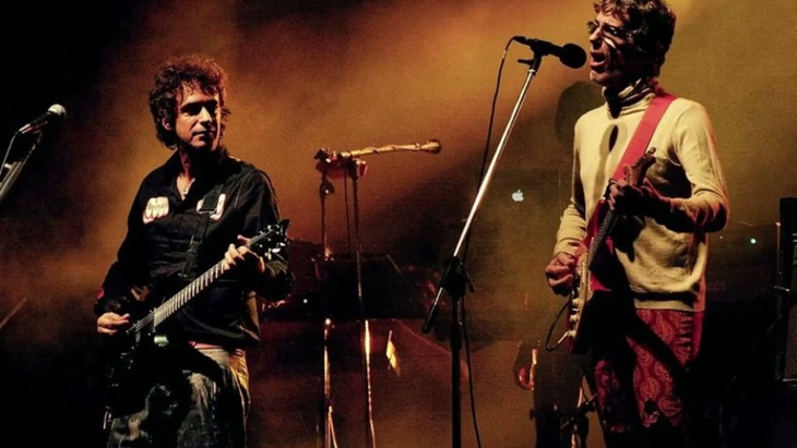 Gustavo Cerati junto a Luis Alberto Spinetta en 2007. 