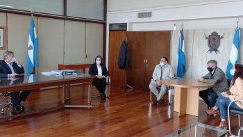El presidente del Senasa, Carlos Paz, visitó La Pampa donde se reunió con el Gobernador Sergio Ziliotto.