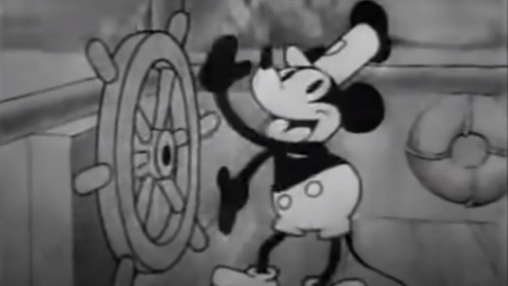 Walt Disney crea en 1928 el primer cortometraje de Mickey Mouse. Walt Disney crea en 1928 el primer cortometraje de Mickey Mouse.