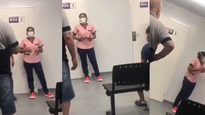 La médica se quebró ante los pacientes.