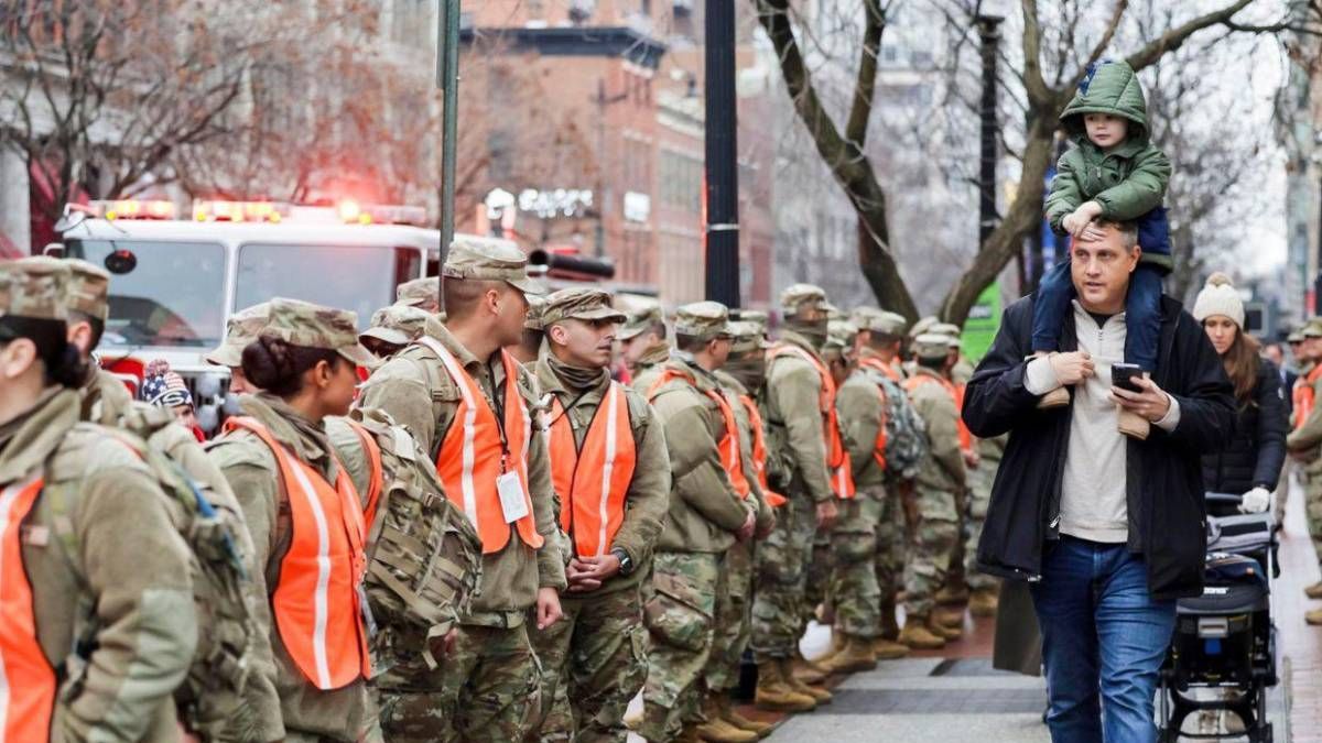 25,000 security agents and 48 km of barricades: this is how Washington prepares for the inauguration of Donald Trump
