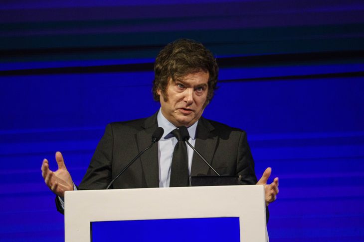 Milei was yesterday at the Amcham Summit 2025. Milei was yesterday at the Amcham Summit 2025.