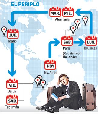 Macri se acercó al Pacífico y parte hoy a Europa y EE.UU. (foto 1)