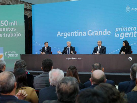 Alberto Fernández: Sé que hay que ajustar algunos números pero eso no va a ser a costa de parar la obra pública.