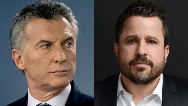 Mauricio Macri y Martín Tetaz.&nbsp;