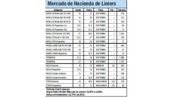 Ingresaron 6.623 vacunos a Liniers