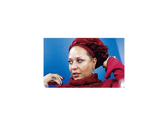 La senadora colombiana Piedad Córdoba.
