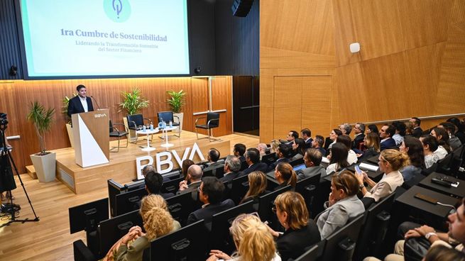 El banco BBVA realizó su primera Cumbre de Sostenibilidad en Argentina.