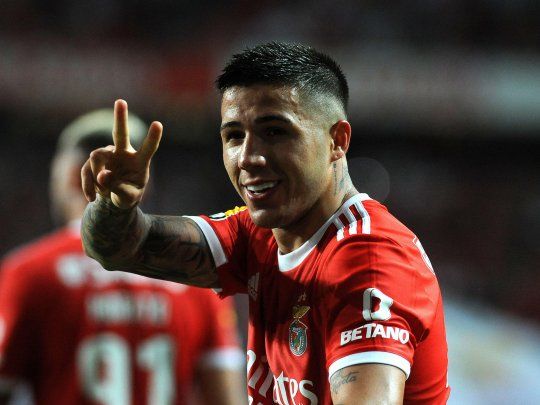 Enzo Fernández marcó su tercer gol en igual cantidad de partidos jugados para Benfica.