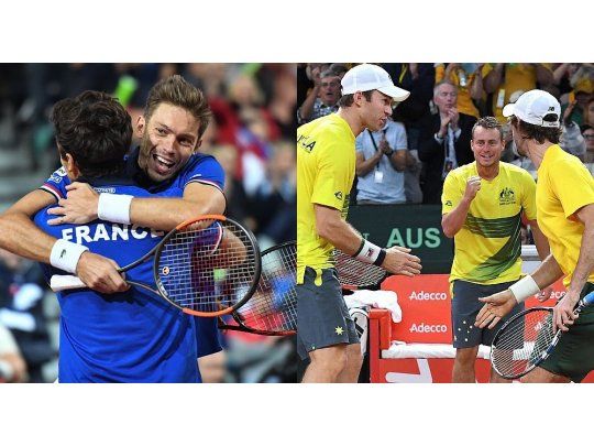 Francia y Australia quedaron a un punto de volver a verse las caras tras muchos años.