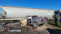as víctimas fatales fueron identificadas como Juan Pesalaccia (46), Darío Dannunzio (45) y Patricio Christiansen (45), todos oriundos de Tres Arroyos, provincia de Buenos Aires