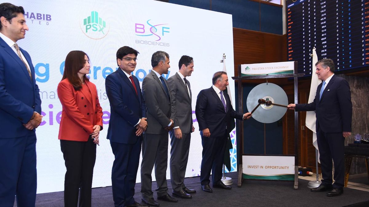Historic IPO: a biotechnology joint venture of the Bagó Group began trading in Pakistan