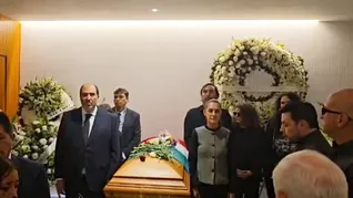 Claudia Sheinbaum montó guardia en el funeral de Cuauhtémoc Cárdenas.