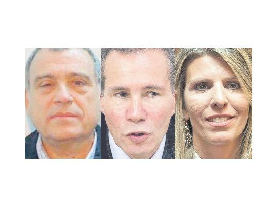 Antonio Stiuso, Alberto Nisman y Sandra Arroyo Salgado