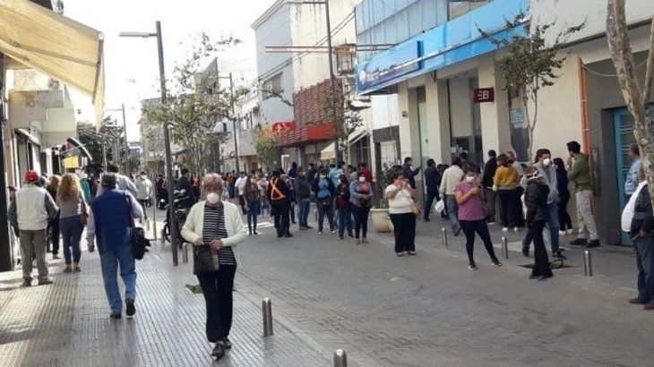 La capital catamarqueña también mostró un intenso movimiento. Es una de las tres provincias donde no hay casos confirmados aún de coronavirus.