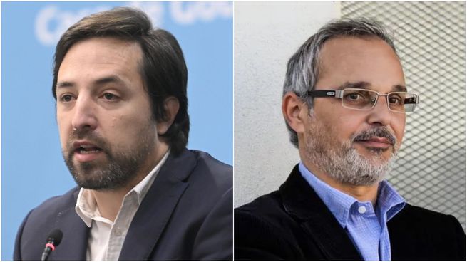 El ministro de Salud bonaerense, Nicolás Kreplak, y su par de Nación, Mario Russo.