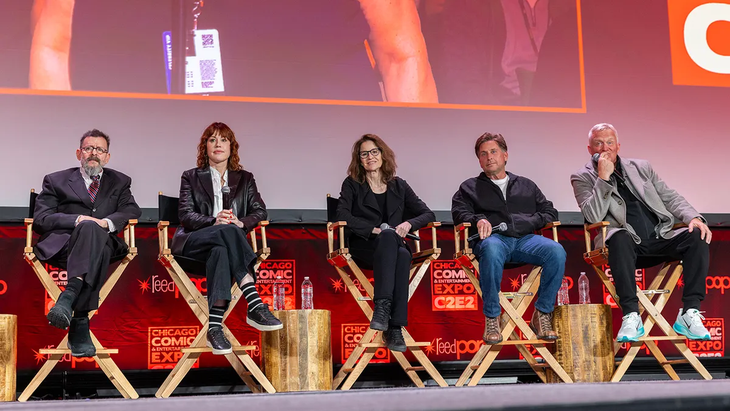 Judd Nelson, Molly Ringwald, Ally Sheedy, Emilio Estevez and Anthony Michael Hall. Judd Nelson, Molly Ringwald, Ally Sheedy, Emilio Estevez and Anthony Michael Hall.