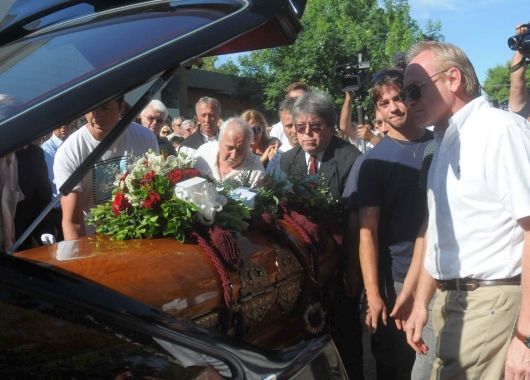 El último adiós. Las Parejas despidió a su ídolo envuelta en un inmenso dolor.