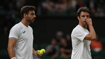 Granollers y Zeballos no pudieron en la final de Wimbledon.