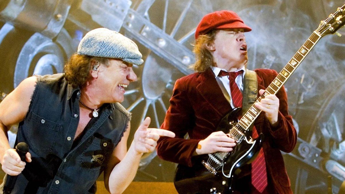 AC/DC shared part of a rehearsal in advance of their return to the stage