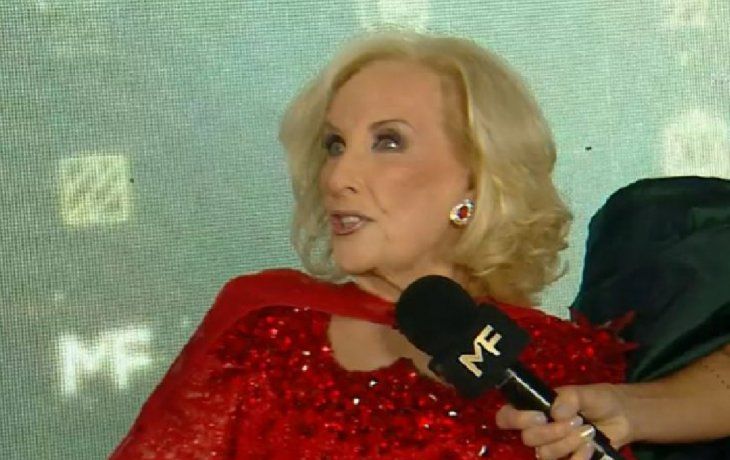 Mirtha, con Covid.&nbsp;