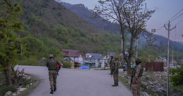 El ataque tuvo lugar en el popular centro turístico de verano de Pahalgam. El ataque tuvo lugar en el popular centro turístico de verano de Pahalgam.