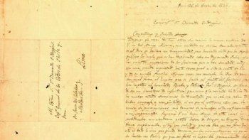 chile reclama la carta de san martin a ohiggins que putin le regalo a cristina