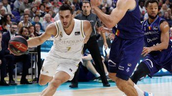 Campazzo se luci&oacute; con un triple de lujo, en la victoria del Real Madrid como local ante Morabanc Andorra.