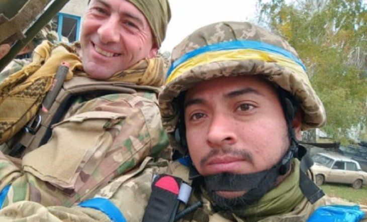 Emmanuel Vilte falleció en la guerra de Rusia y Ucrania.  Emmanuel Vilte falleció en la guerra de Rusia y Ucrania. 