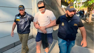 El momento de la detención de Farías Laguna? El momento de la detención de Farías Laguna?