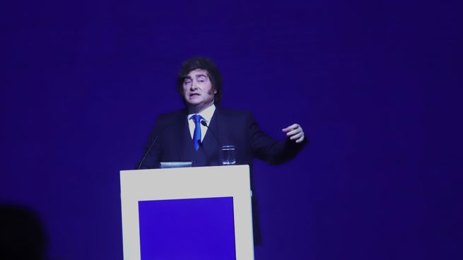 Milei cerró el AmCham Summit.&nbsp;