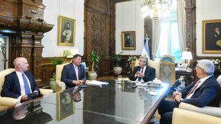 Alberto Fernández recibió en Casa Rosada a los referentes de la empresa ExponenciAR